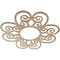 Ekena Millwork Cohen Wood Fretwork Pierced Ceiling Medallion, Red Oak, 40"OD x 13 5/8"ID x 1/4"T CMWP40X40X0250CORO - alternate 4